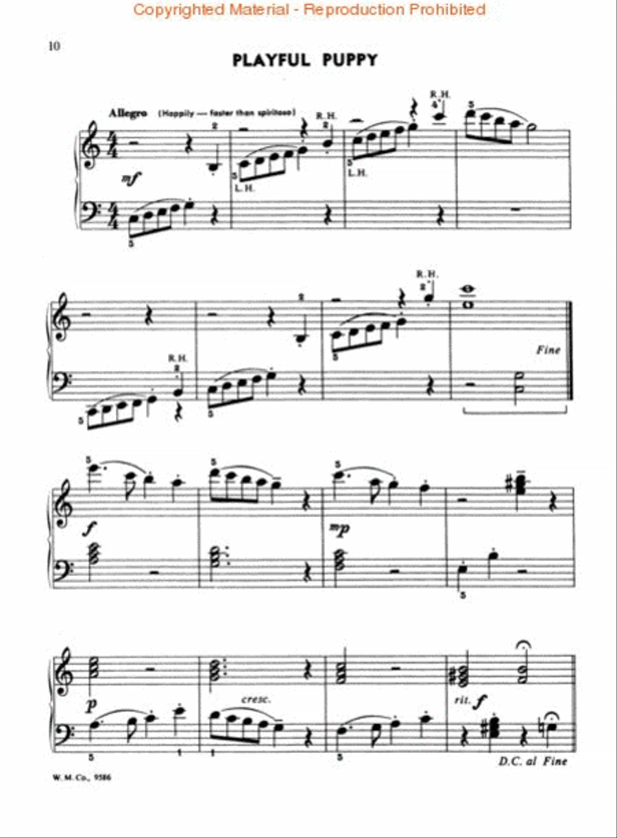 Piano – All the Way! Level 3 Piano Method scores gallery preview page 3