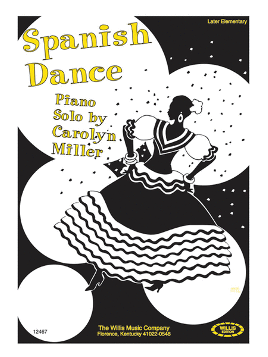 Spanish Dance Easy Piano scores gallery preview page 1