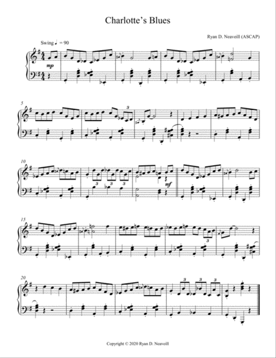 Your Blues Piano Book: Volume I Piano Method scores gallery preview page 6
