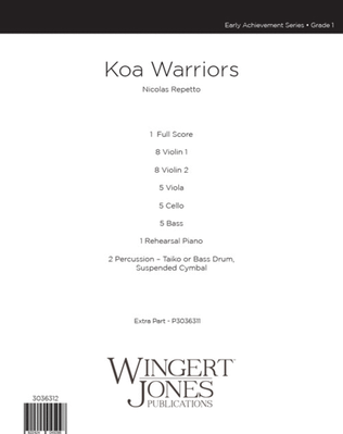 Book cover for Koa Warriors