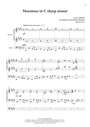 Maestoso in C sharp minor, Op. 16/1
