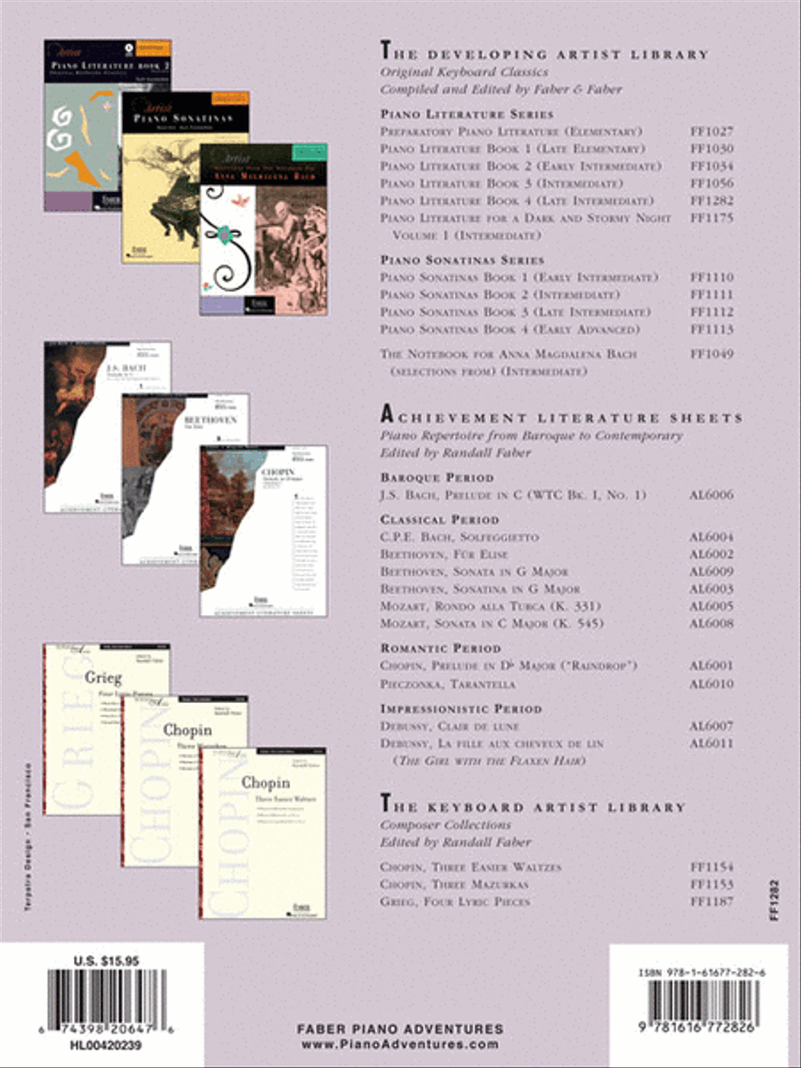 Piano Literature – Book 4 Piano Method scores gallery preview page 8
