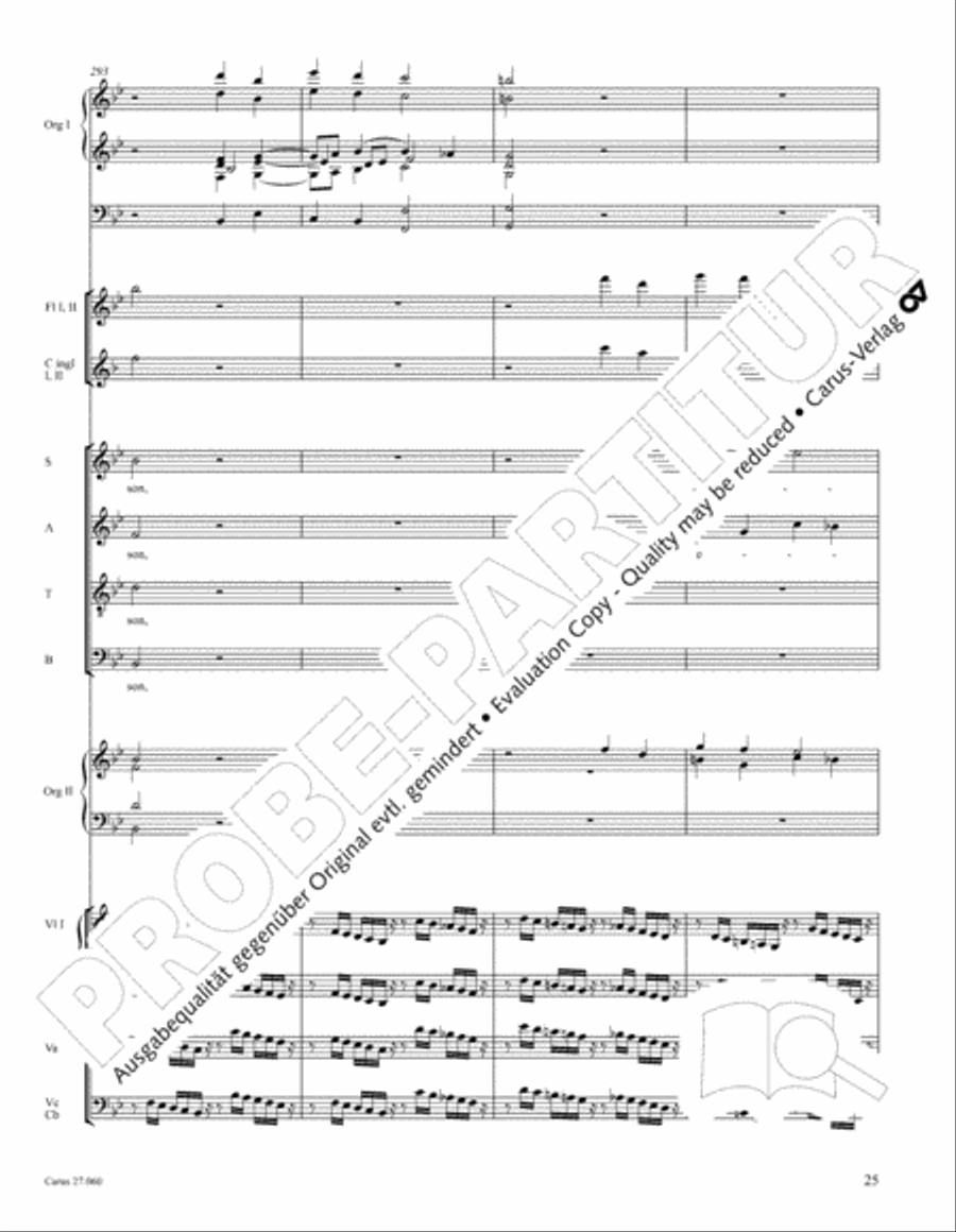 Messe a quatre voix 4-Part scores gallery preview page 36