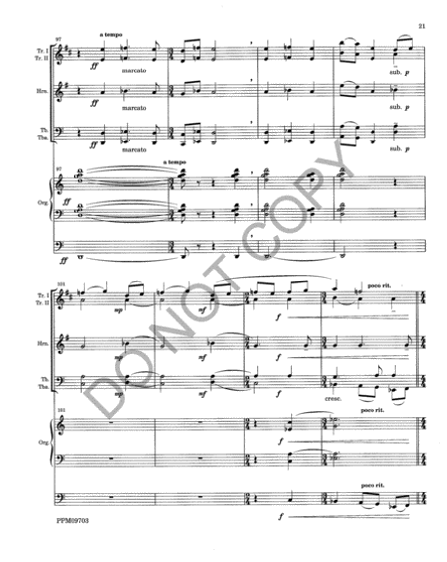 Triptych Choir scores gallery preview page 24