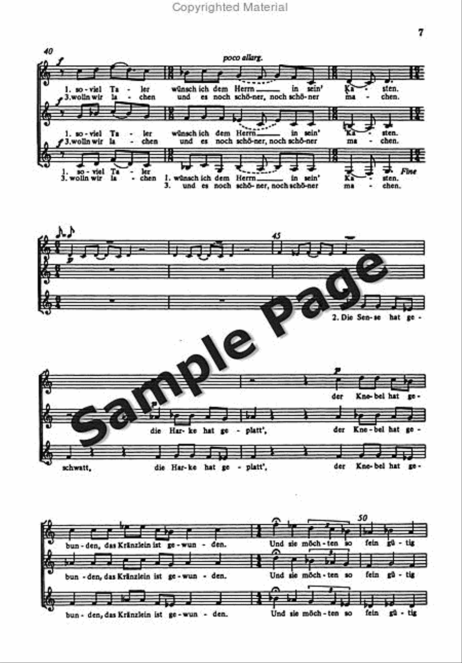 Kleinen Jahreszeiten Ch Score