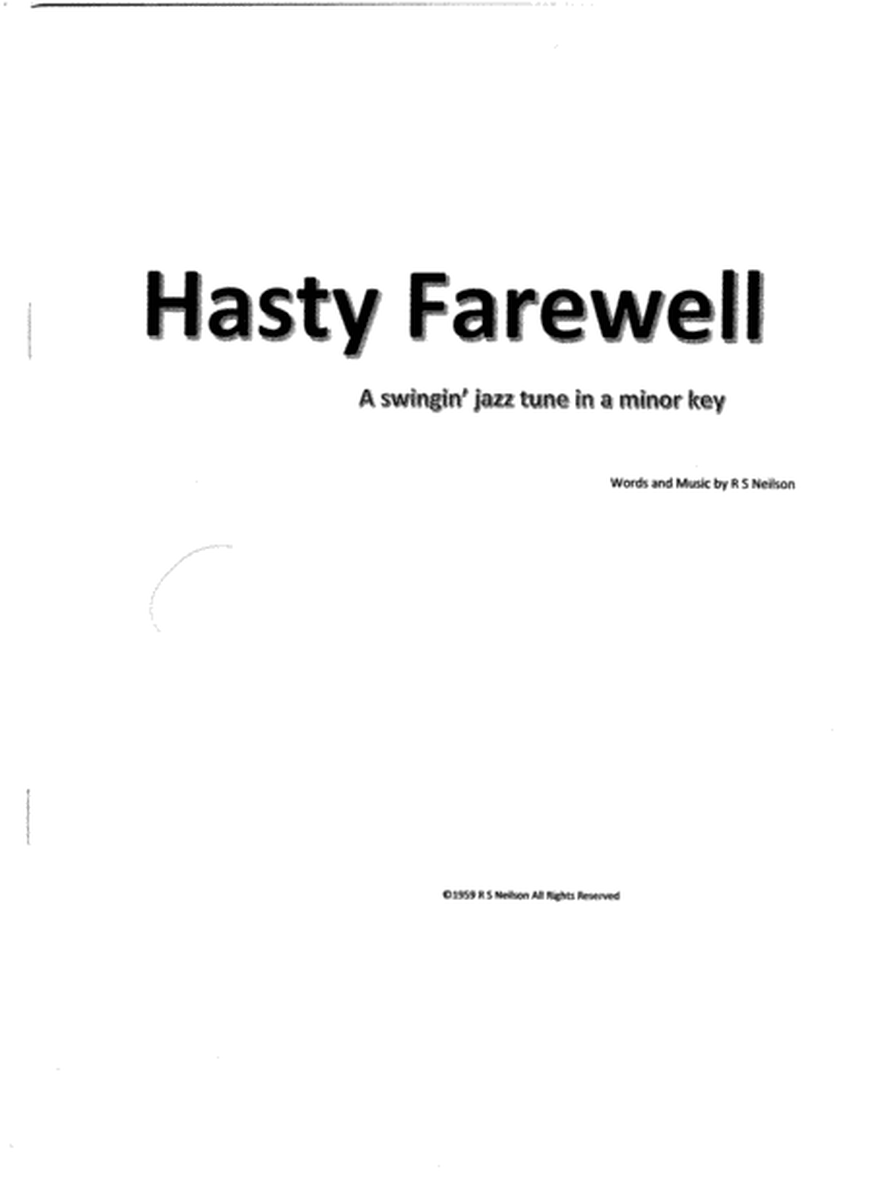 Hasty Farewell image number null