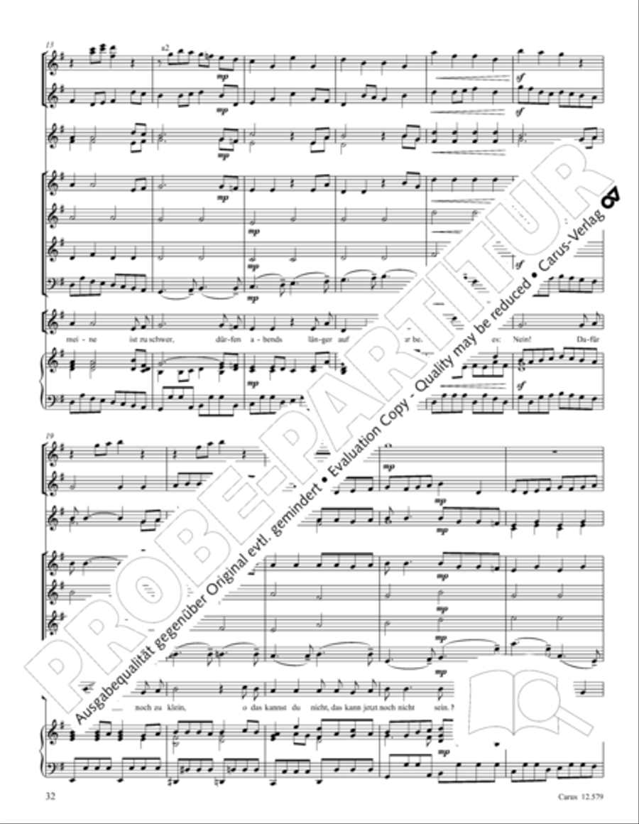 Der Garten des Riesen Children's Choir scores gallery preview page 37