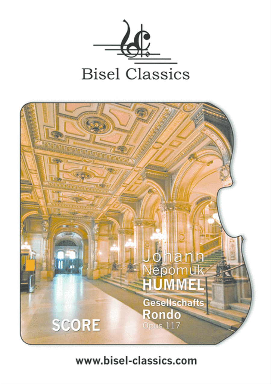 Gesellschafts Rondo, Opus 117 Orchestra scores gallery preview page 1