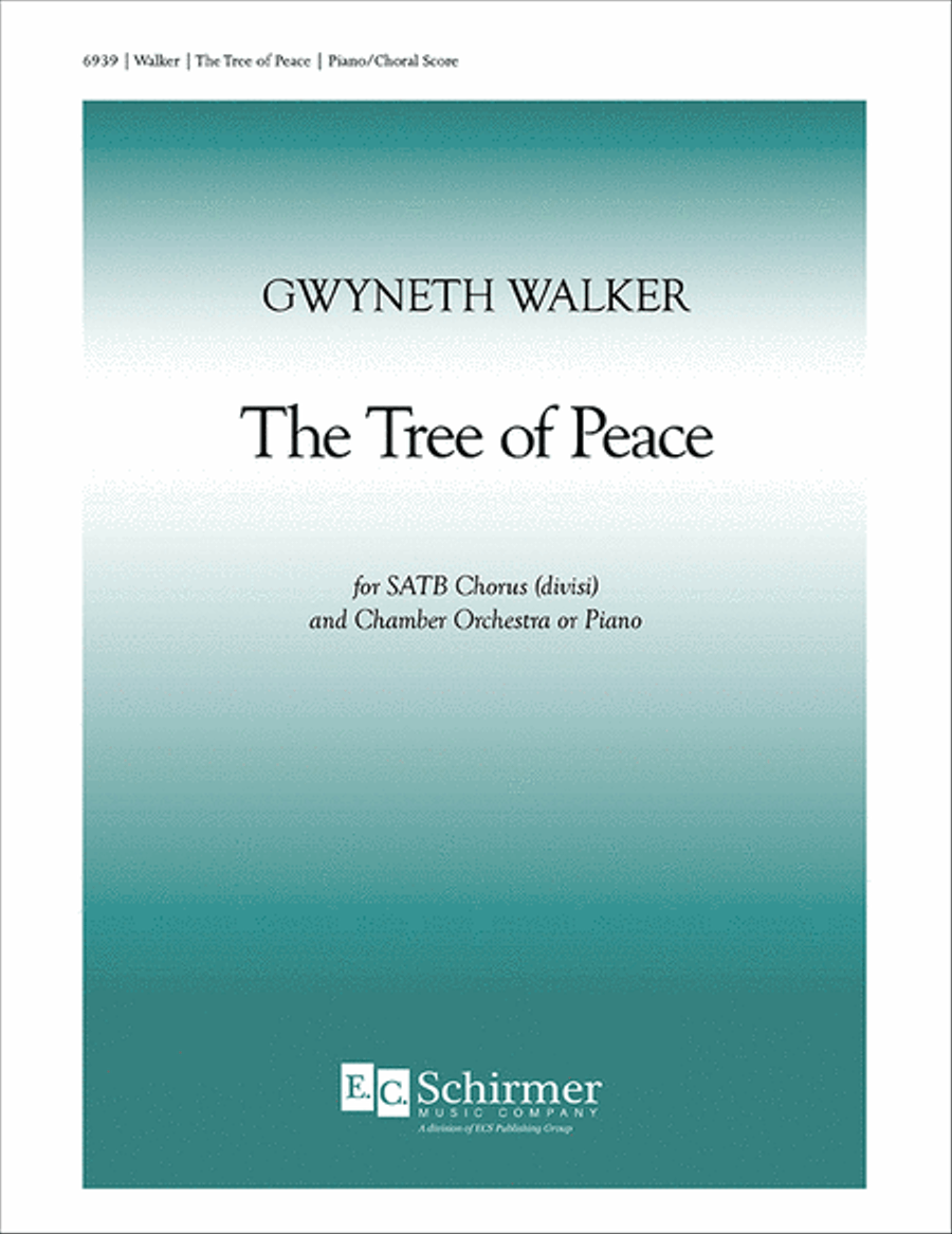 The Tree of Peace 4-Part scores gallery preview page 1