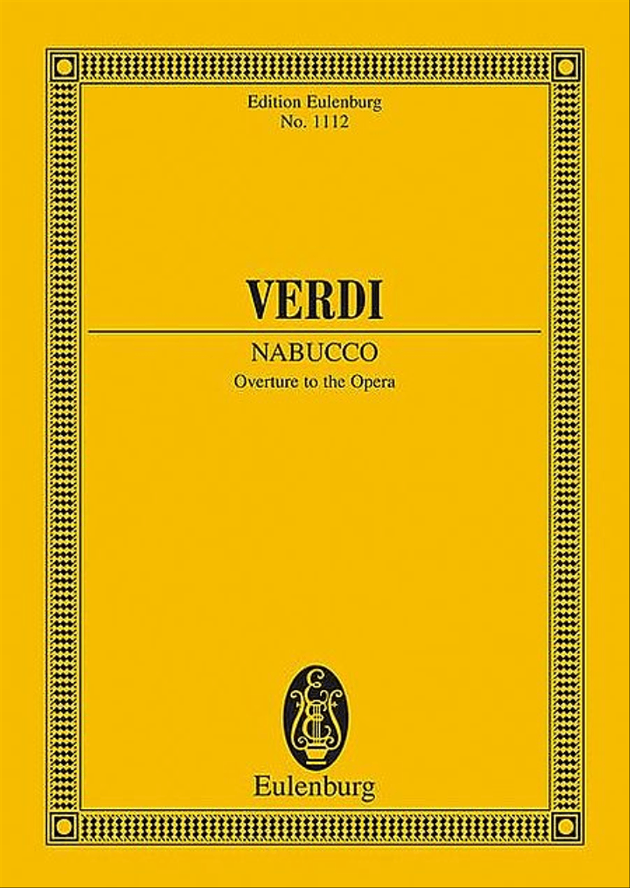 Nabucco Orchestra scores gallery preview page 1