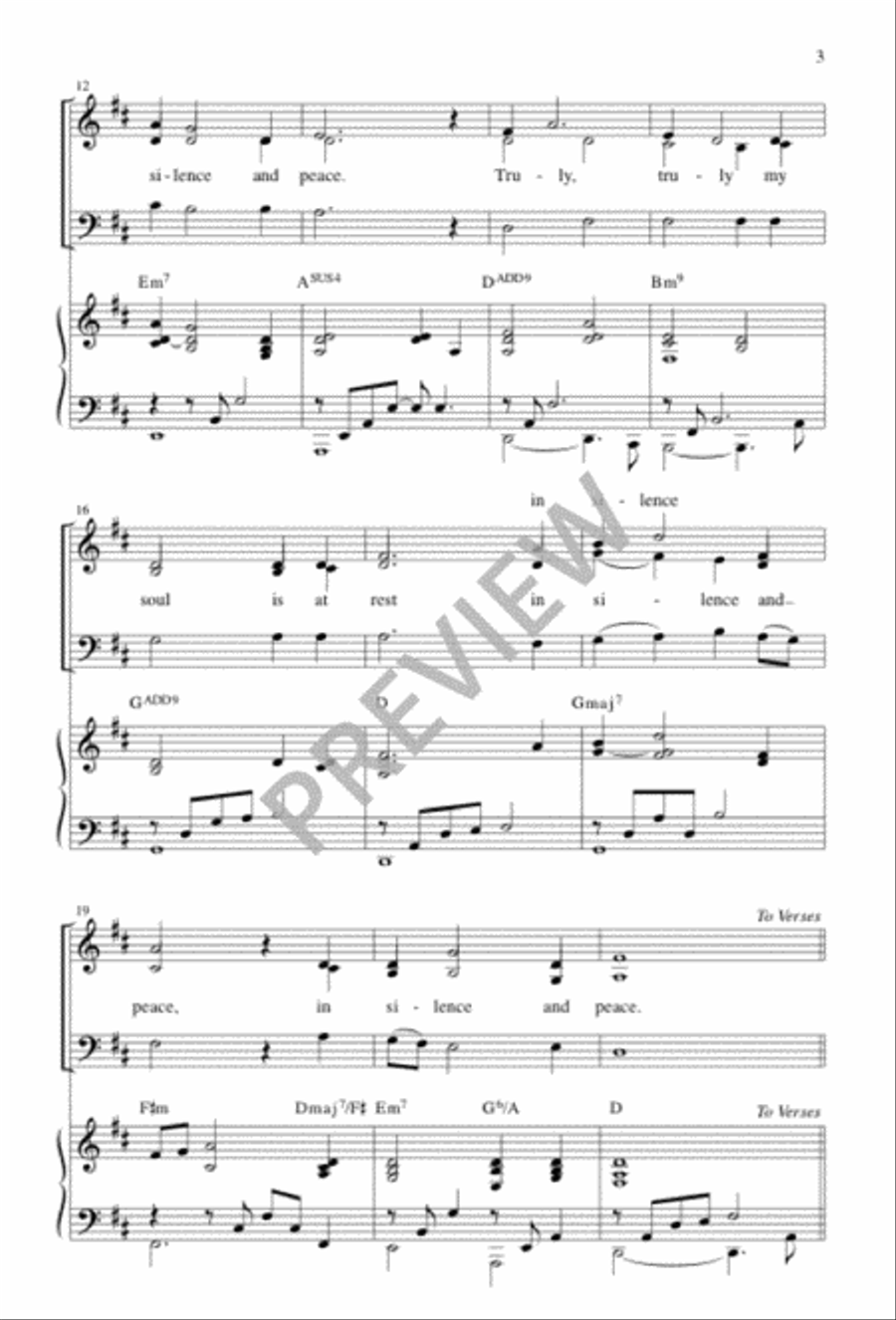 In Silence and Peace In Silence and Peace 3-Part scores gallery preview page 3