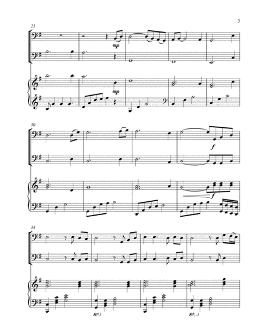 Amazing Grace (my Chains Are Gone) Piano scores gallery preview page 4