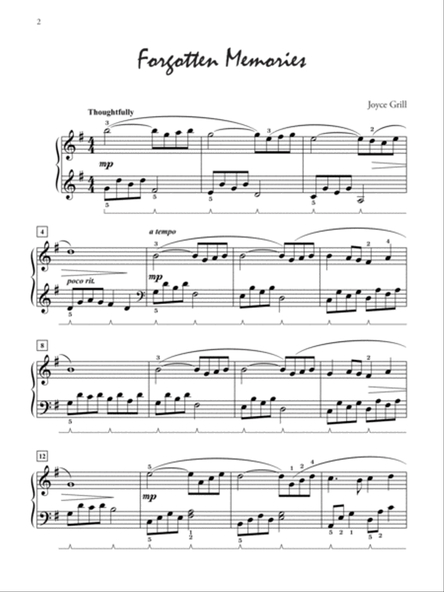 Musical Scenes and Episodes, Book 2 Piano Solo scores gallery preview page 2