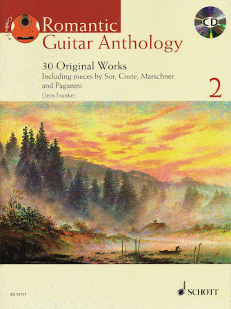 Romantic Guitar Anthology Vol 2: Original Works From Sor To Paganini Book/cd