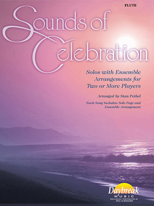 Book cover for Sounds of Celebration - Flute