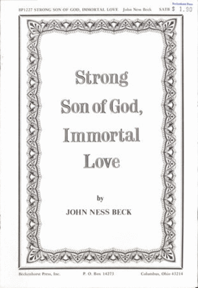 Book cover for Strong Son of God, Immortal Love