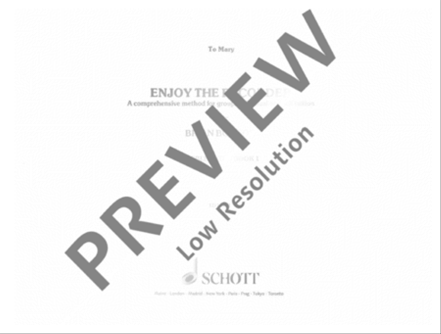 Enjoy the Recorder Alto Recorder scores gallery preview page 2