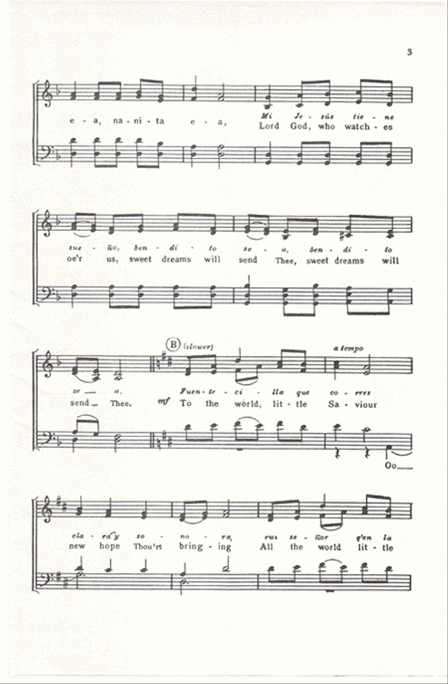 Come to Bethlehem Come to Bethlehem Divisi scores gallery preview page 3
