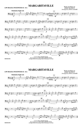 Margaritaville: Low Brass & Woodwinds #2 - Bass Clef