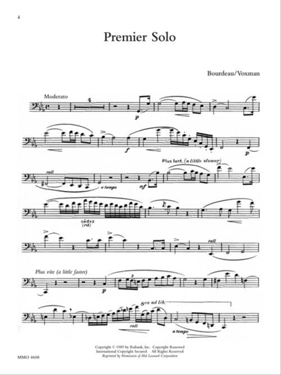 Festival and Contest Solos Bassoon Solo scores gallery preview page 6