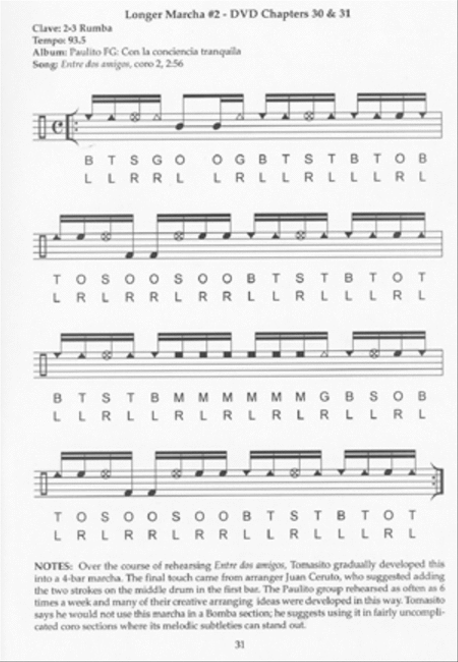 Tomas Cruz Conga Method Volume 3 - Advanced Percussion scores gallery preview page 3