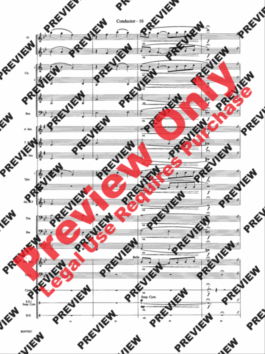 High Sierras High Sierras Concert Band scores gallery preview page 18