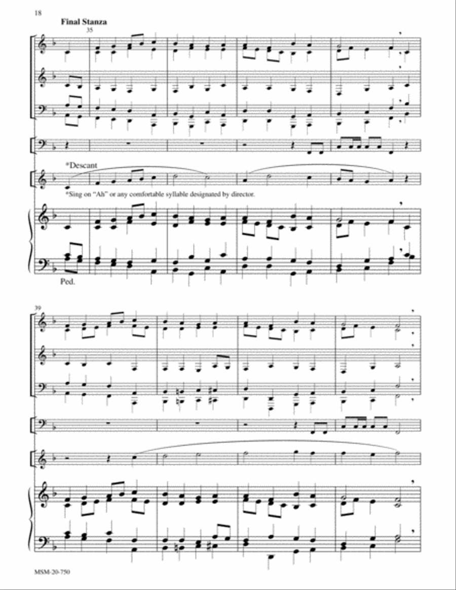 Festive Hymn Settings for Congregational Singing Set 1: Christ the King Choir scores gallery preview page 11