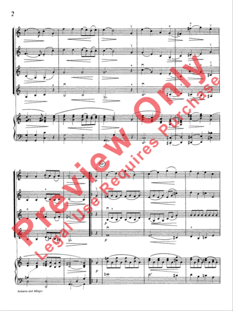 Highland/Etling Violin Quartet Series: Book 2