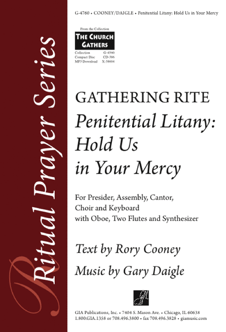 Penitenital Litany: Hold Us in Your Mercy: Gathering Rite