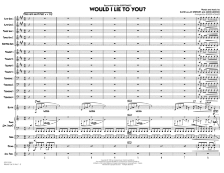 Would I Lie to You? - Conductor Score (Full Score)