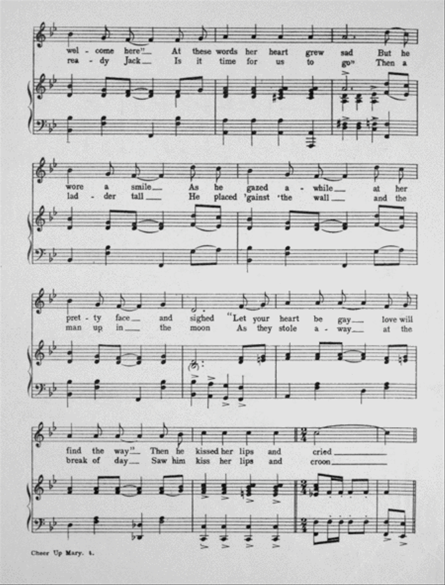 Cheer Up Mary Voice scores gallery preview page 3