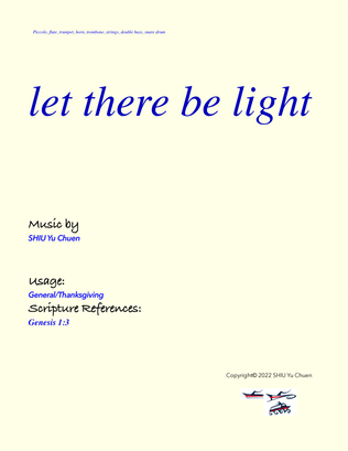 Book cover for Let there be light