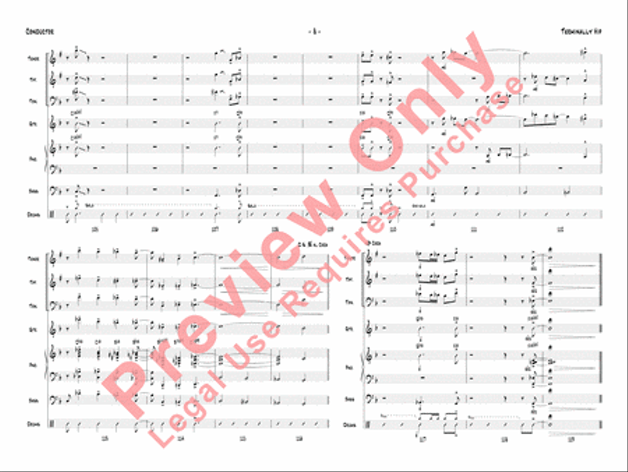 Terminally Hip Terminally Hip Jazz Ensemble scores gallery preview page 11