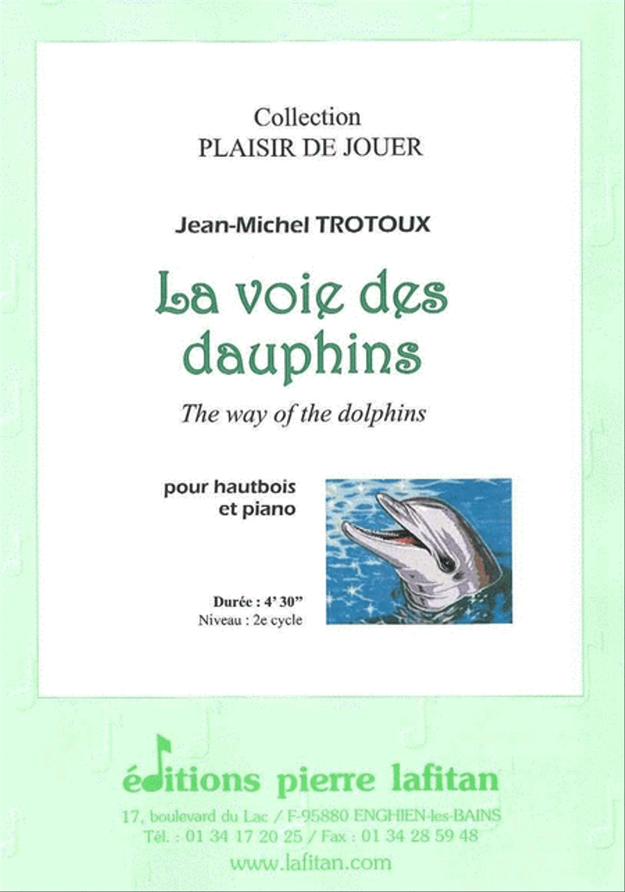 La Voie Des Dauphins Piano Accompaniment scores gallery preview page 1