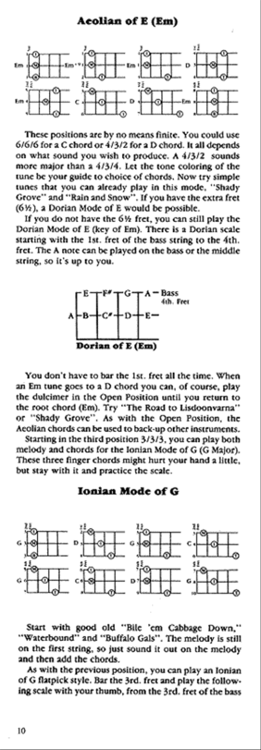 Dulcimer Chord Book Dulcimer scores gallery preview page 3