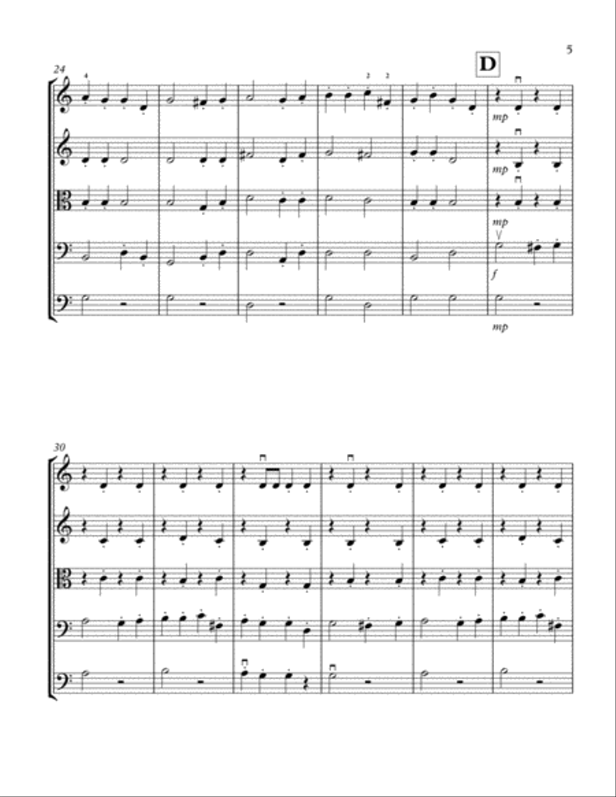 Galop String Orchestra scores gallery preview page 5