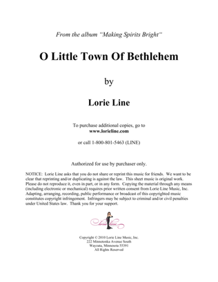 O Little Town Of Bethlehem