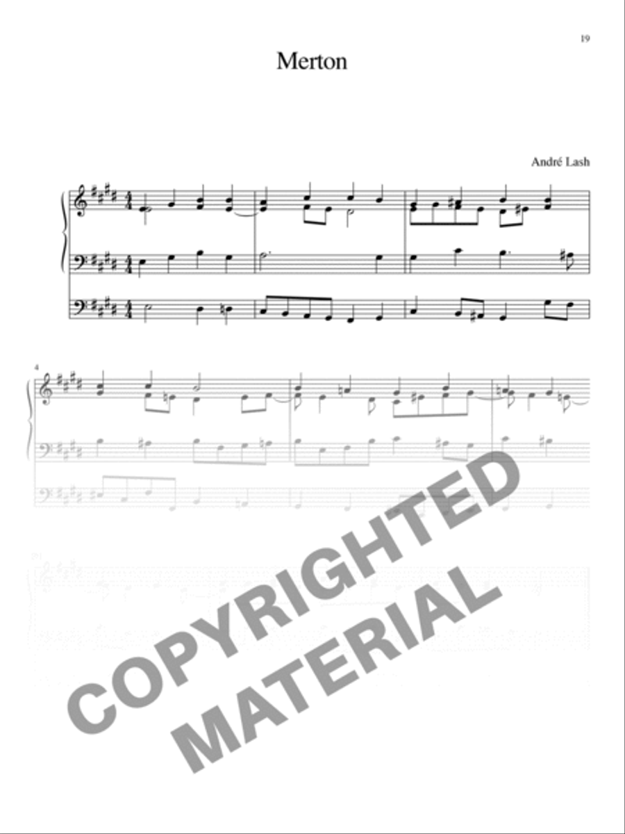 30 Reharmonizations for Organ Organ Solo scores gallery preview page 14