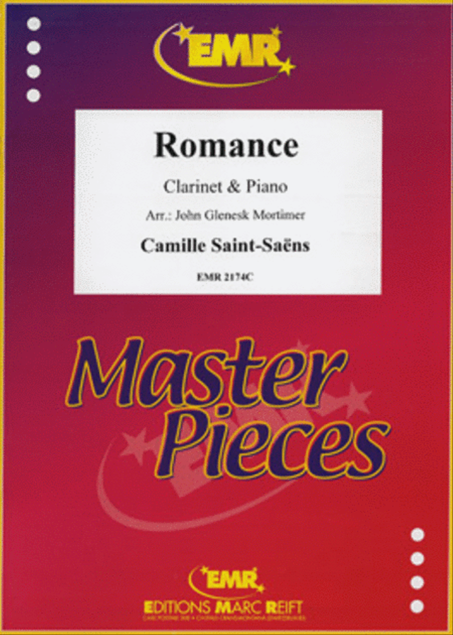 Romance Romance Clarinet Solo scores gallery preview page 1