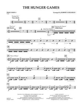The Hunger Games - Percussion 1
