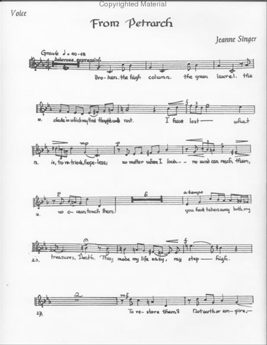 From Petrach Horn scores gallery preview page 2