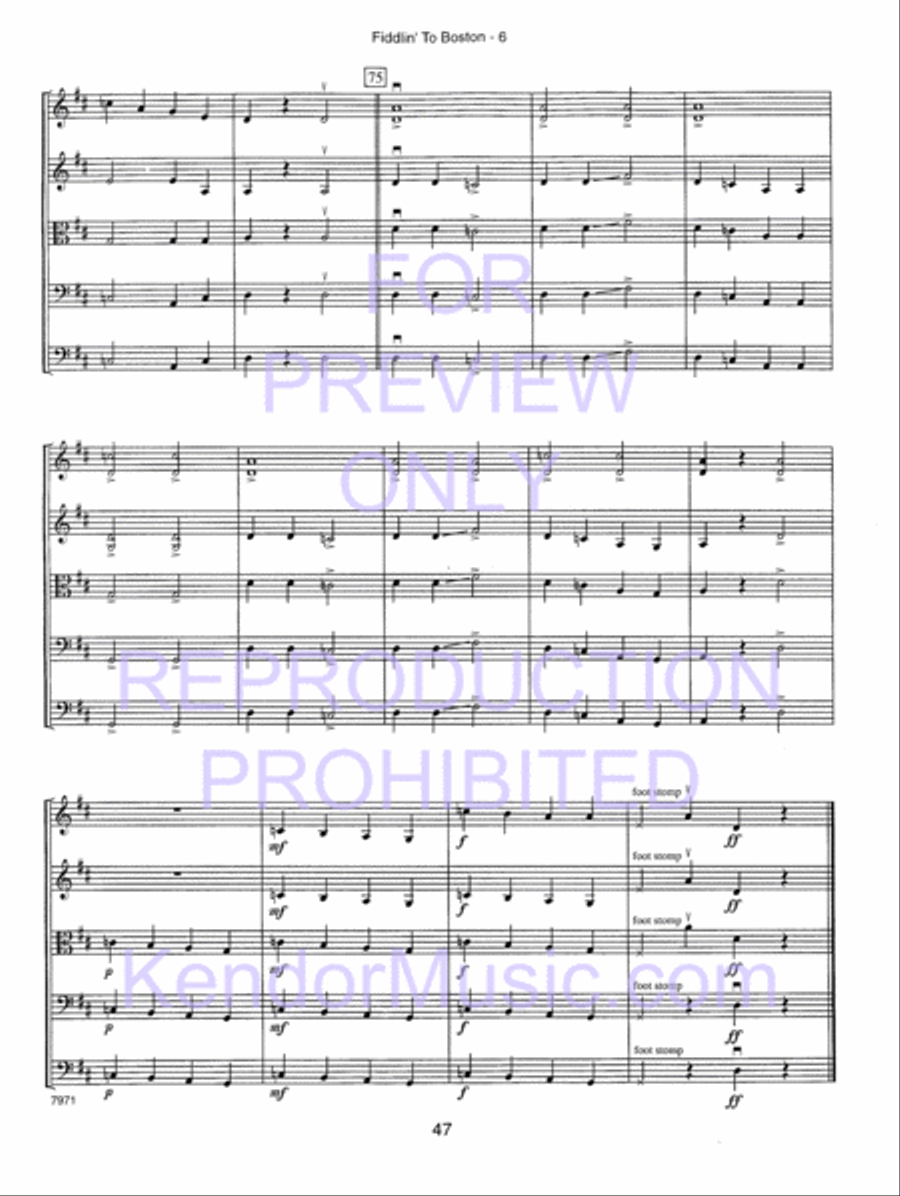 Kendor Concert Favorites , Volume 1 (Score) - with MP3s String Orchestra scores gallery preview page 108