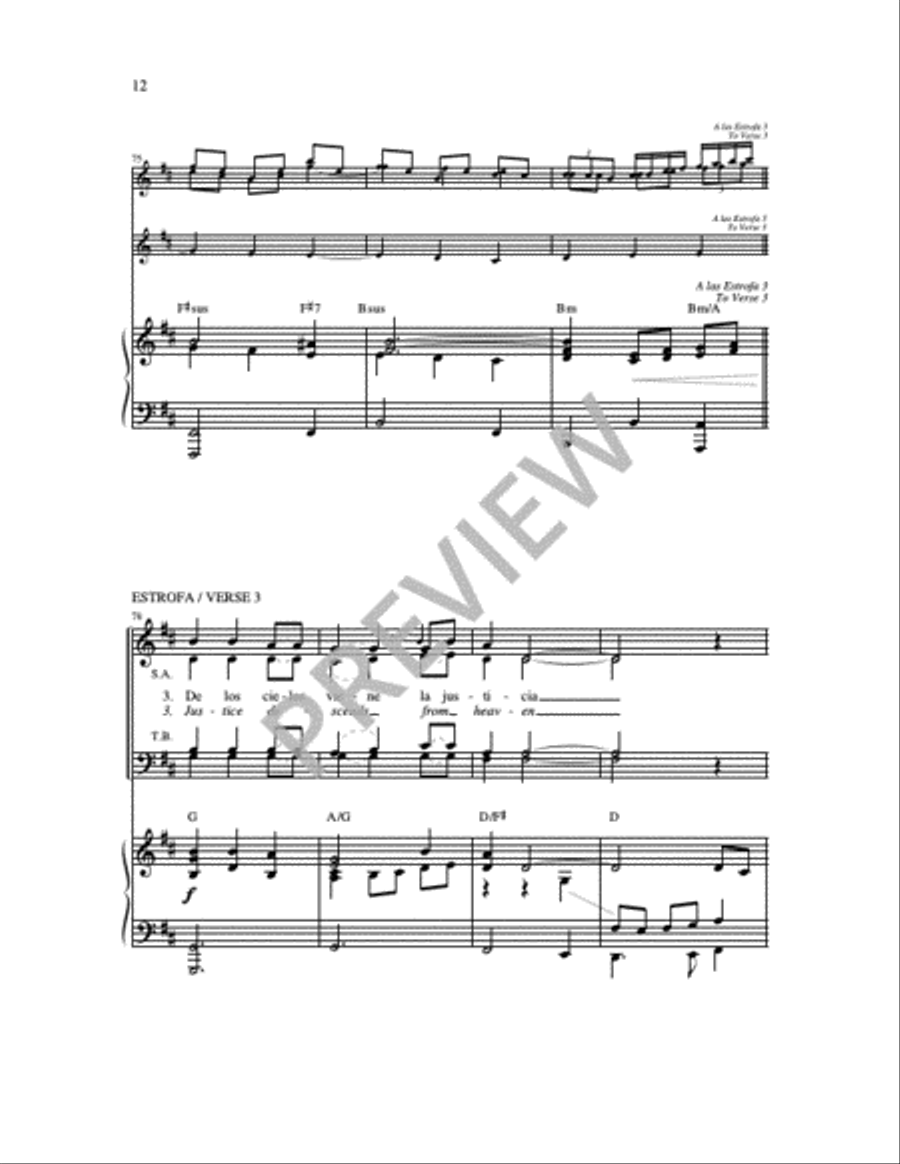 Tesoros Ocultos 4-Part scores gallery preview page 17
