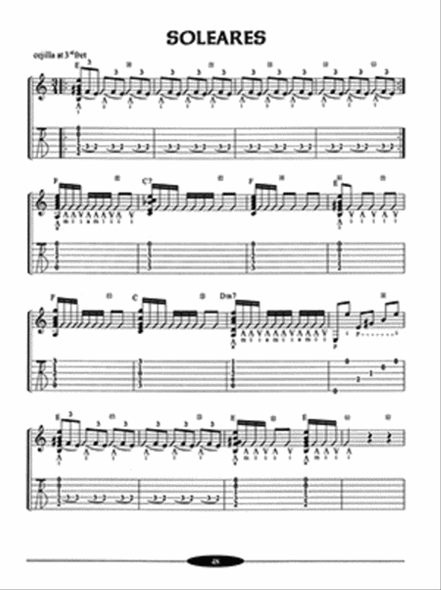 Flamenco Guitar Solos Flamenco Guitar scores gallery preview page 4