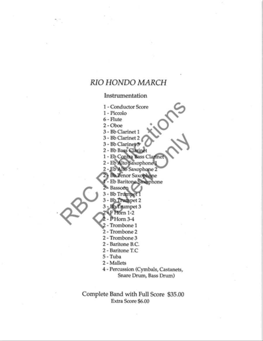 Infinite Horizons Concert Band scores gallery preview page 3