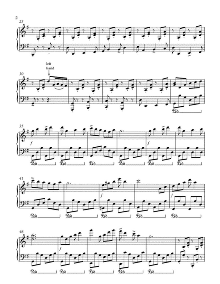 Toccata in G for Piano Solo