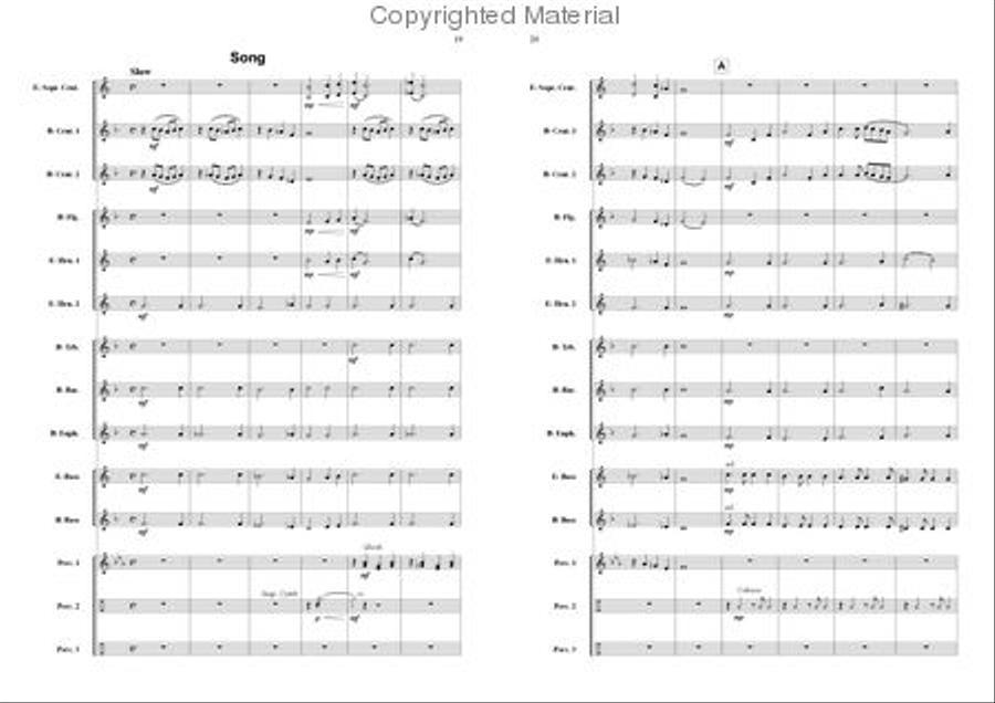 Let's Celebrate Let's Celebrate Brass Band scores gallery preview page 10