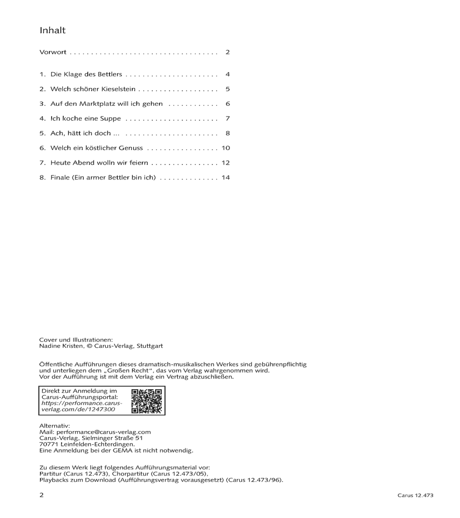 Die Kieselsteinsuppe Unison Choir scores gallery preview page 2