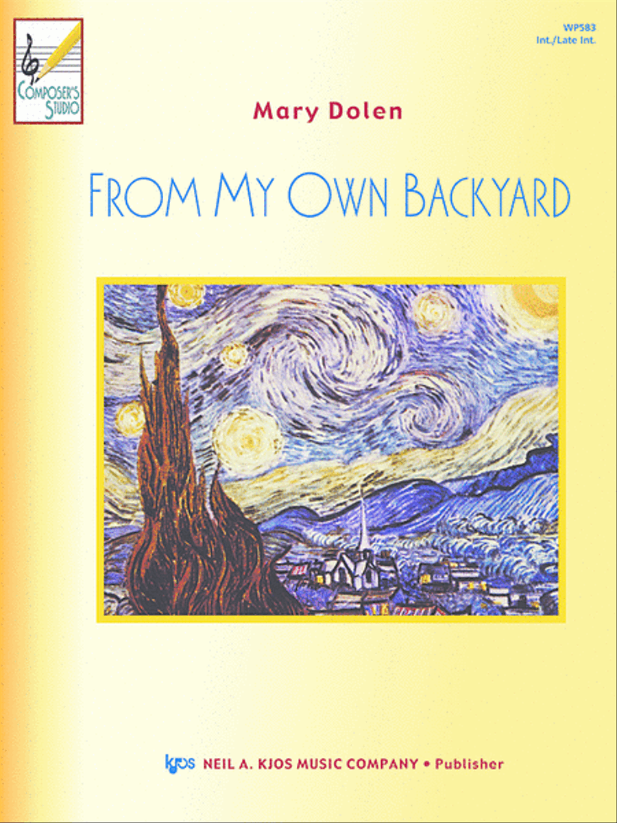 From My Own Backyard Piano Solo scores gallery preview page 1