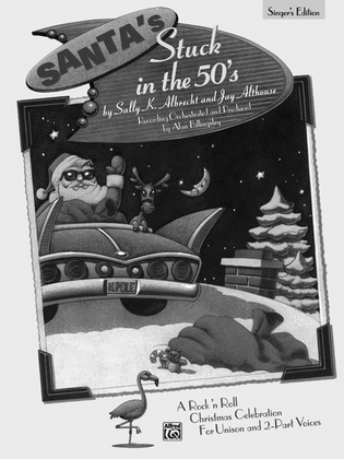 Book cover for Santa's Stuck in the 50's - Student Pack